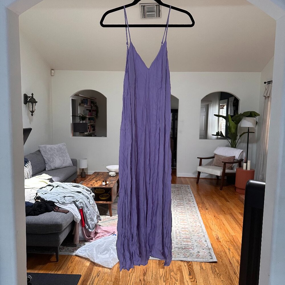 Zara - Women's Lavender Maxi Dress - US L
